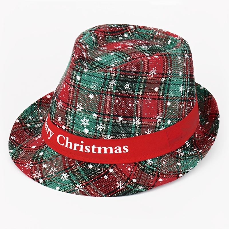 

Christmas Hat, Polyester, One-size-, With "merry Christmas" Band, For Holiday Party Celebrations