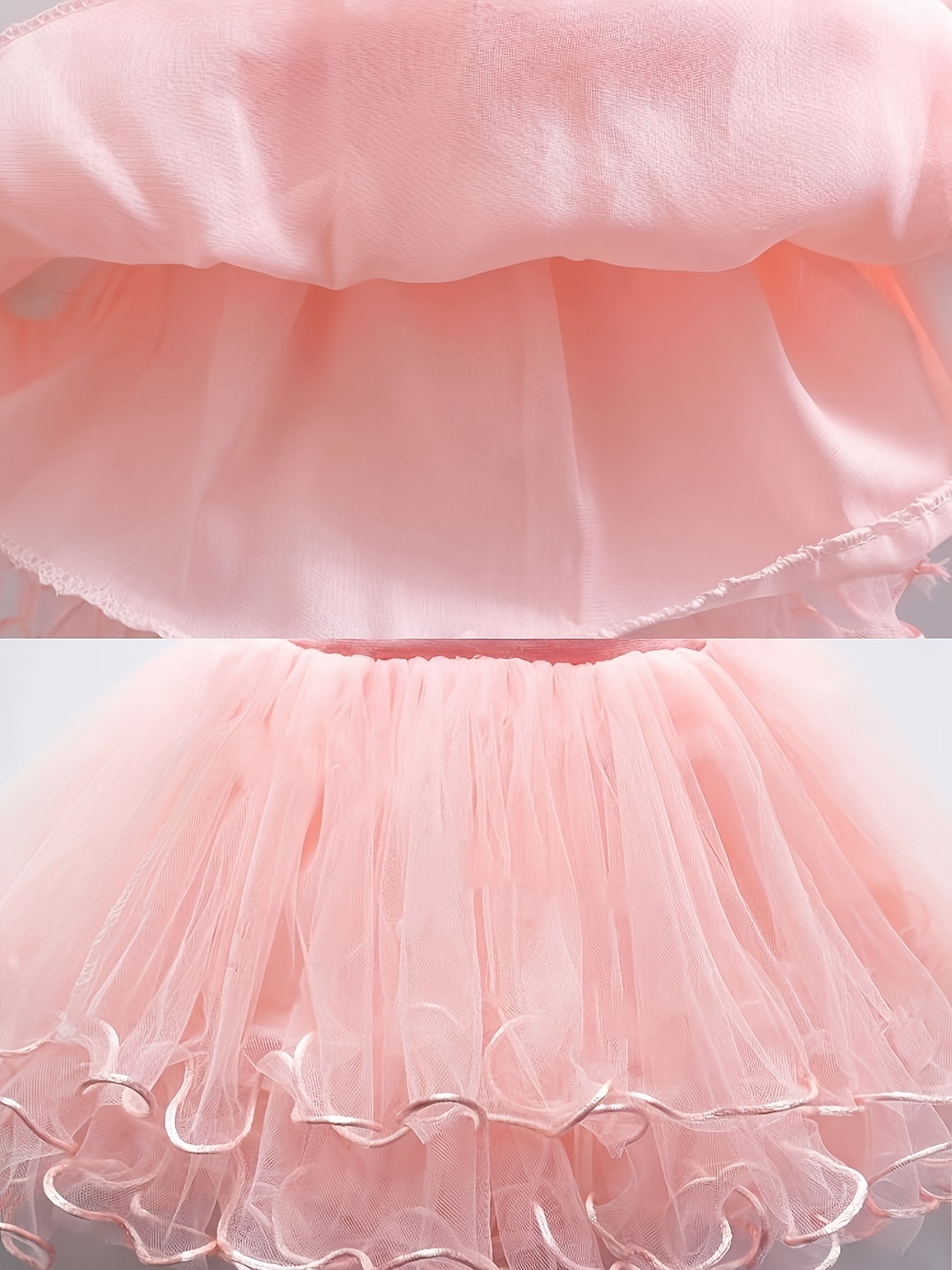 Fluffy Short Puffy Dress Pink Tulle Short Homecoming Dress with  Rhinestones, Cute Party Dress