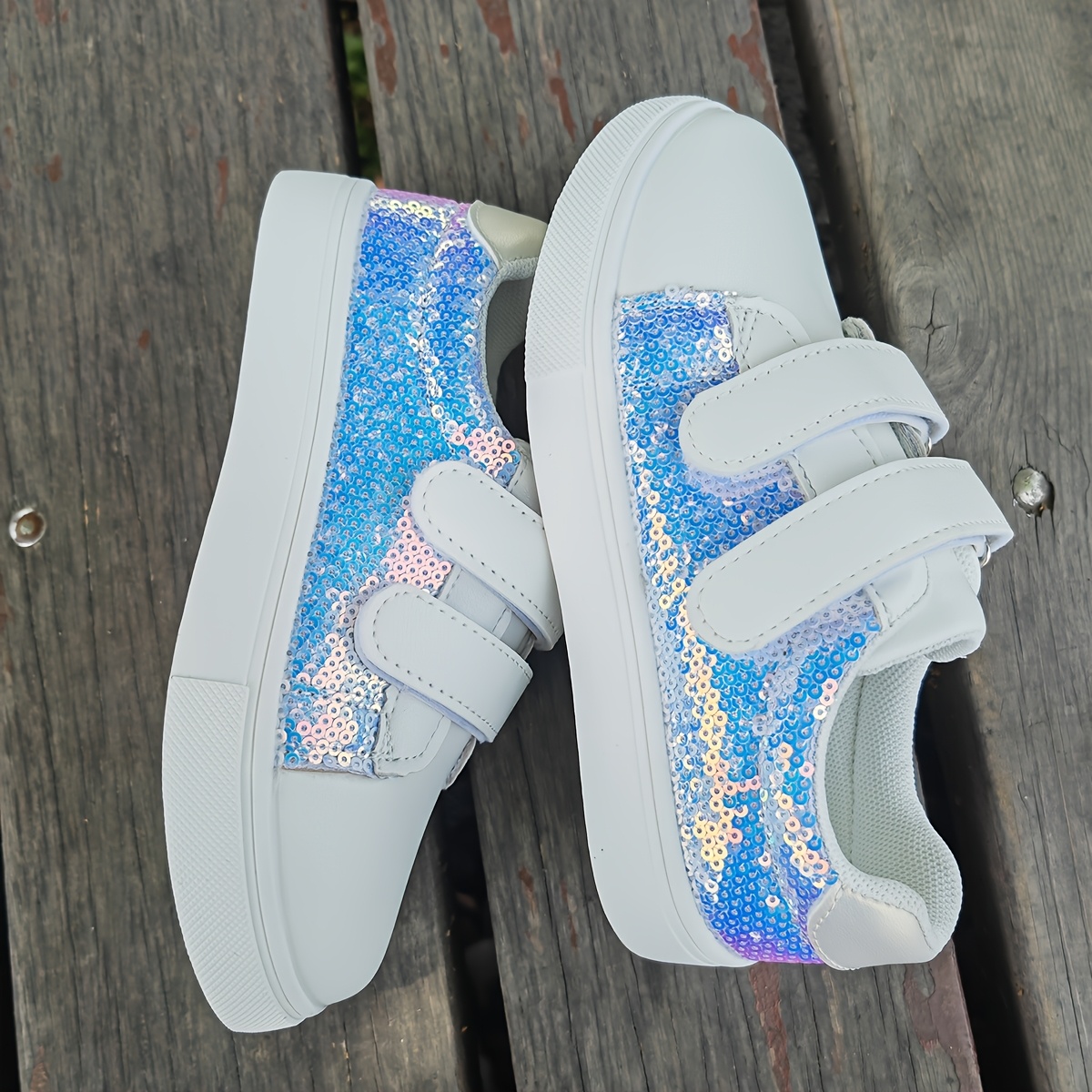 Nike Damen Sneaker WeiÃƒÂŸe Sneaker Mit Glitzersteinen Glitzer