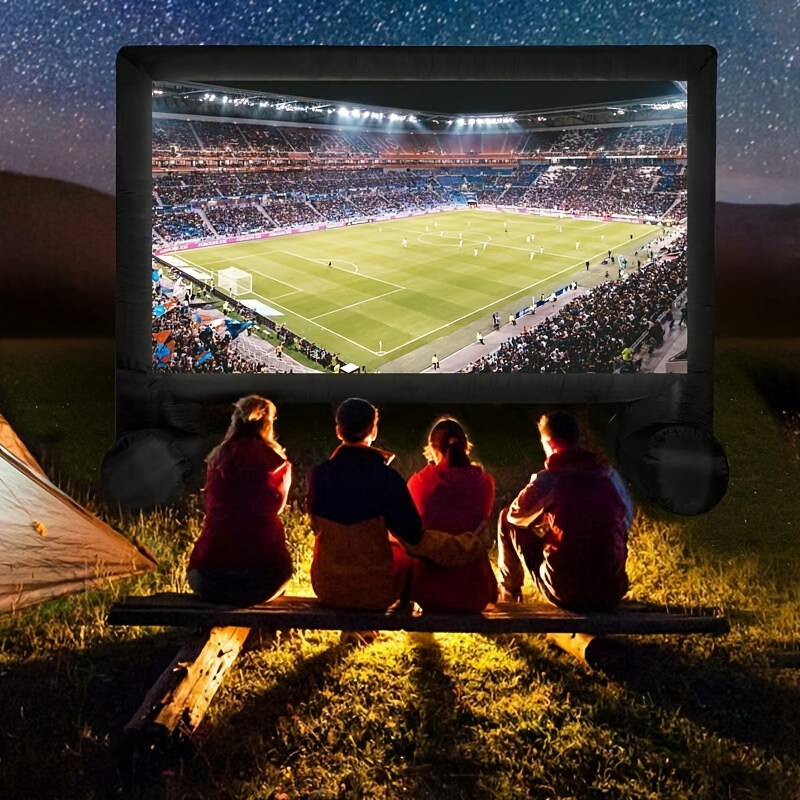 Inflatable Movie Screen (14 Feet) Blow Up Mega Projector
