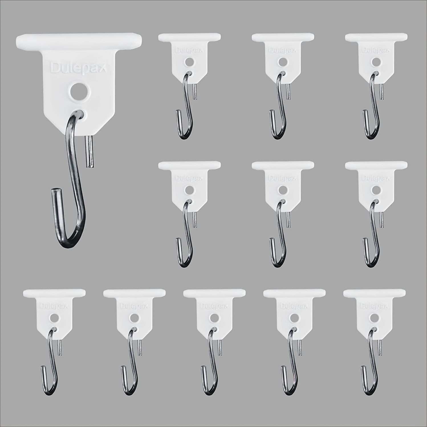 TEMU Dulepax Rv Awning Hooks, Rv Awning Light Clips For Christmas Camping Awning Lights Decor, Hang Clothes, Hang Plants And More. Slide Into Rv Awning Roller Bar Channel.