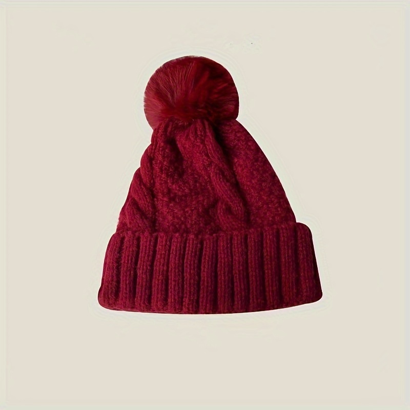 

& 's Ribbed Knit Beanie Pom - , Hat In , For