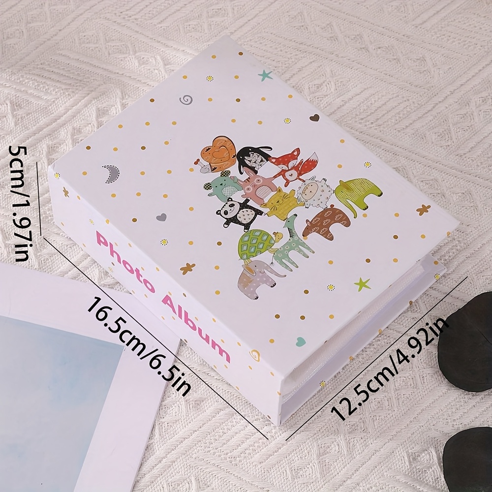 TEMU 6x4 Photo Album With Pockets, Large Capacity Picture Album For 4x6 Photos, Memory Book For Wedding Baby Travel Family Photos