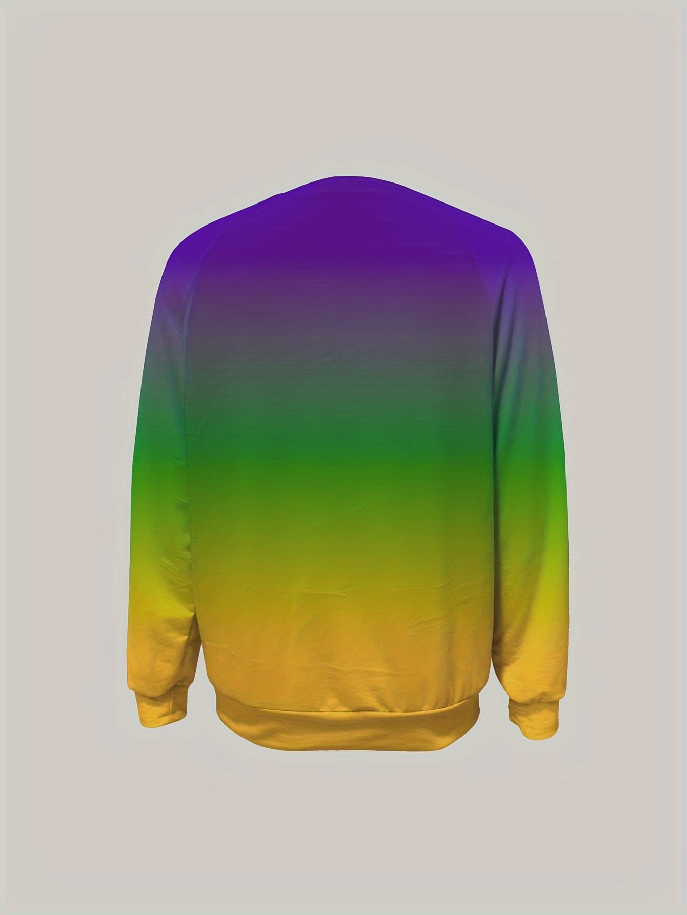 Mardi gras color block on sale sweatshirt