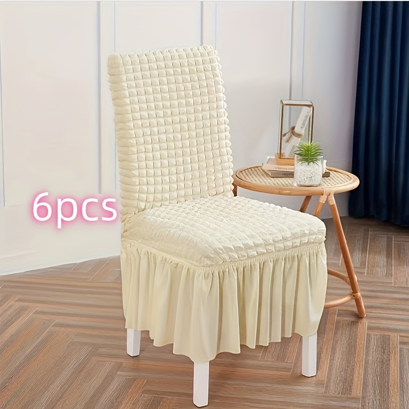 Set 6 Coprisedia Natalizi Con Babbo Natale – Elasticizzati E Decorativi 94397800