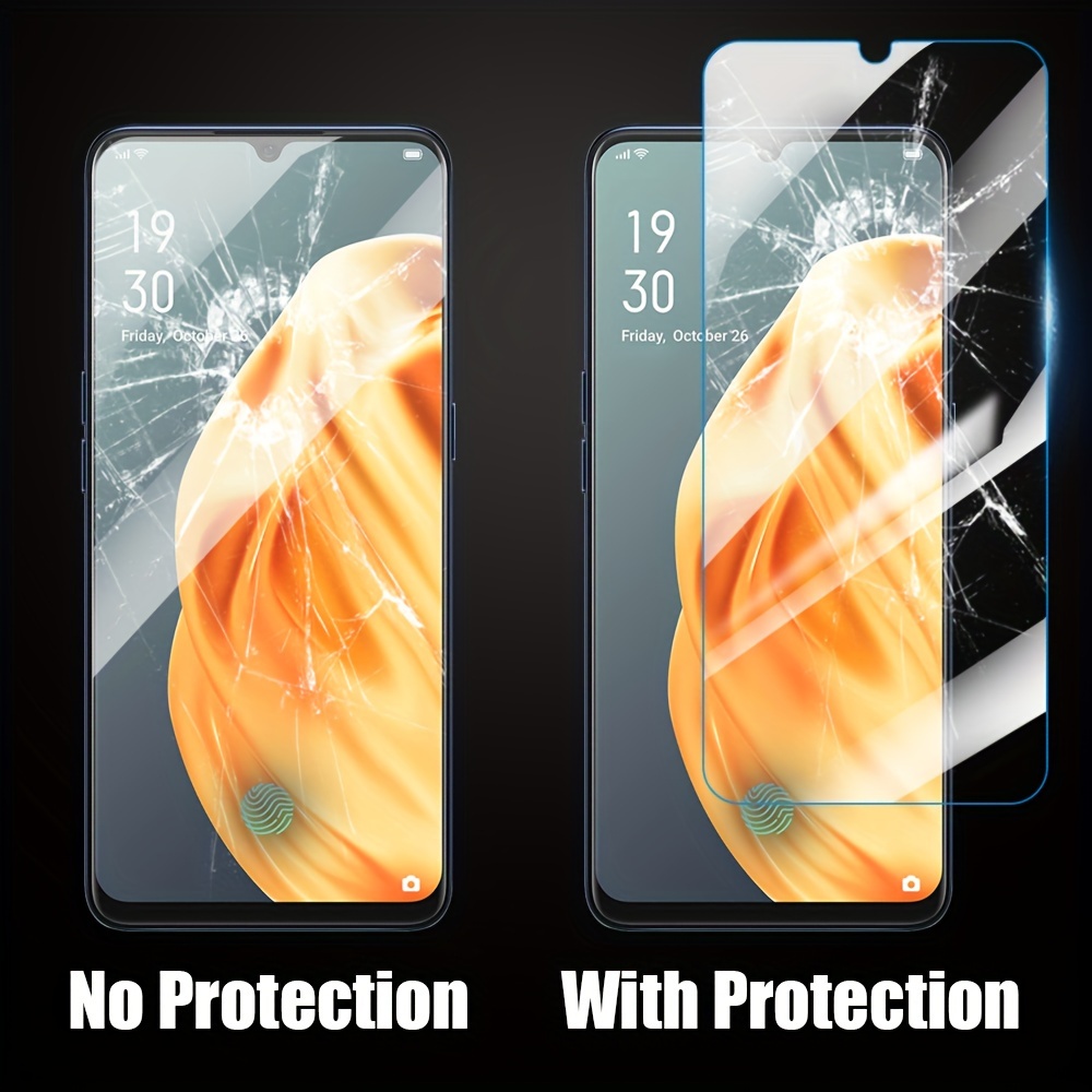 3pcs Clear Tempered Glass Screen Protectors for Xiaomi Redmi Note 13, 12, 12S, 11, 10S, 9S, 10, 9, 8 Pro Plus, 13T, 12C, 13C, 9AT, 9C, 10C - Scratchproof, Anti-Fingerprint, HD, Nano-Coating, 2.5D Arc Edge, Tempered Glass Phone Films, Phone Protection | Sleek Finish | Smooth Touch, Phone Accessories