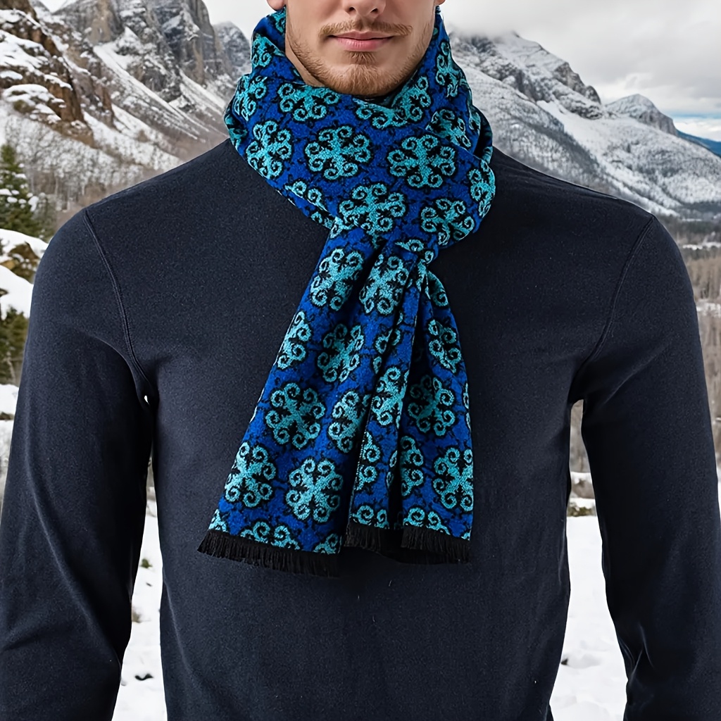 Wear Men's Casual Warm Scarf New Mens Winter Warm Scarf