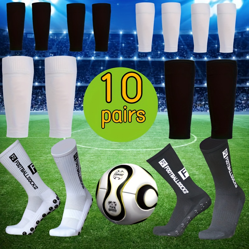 E-shop 10 Paar Silikon Anti-Rutsch Handtuchboden Verdickte Socken und Verdickte Atmungsaktive Sport Leggings Knöchel Set