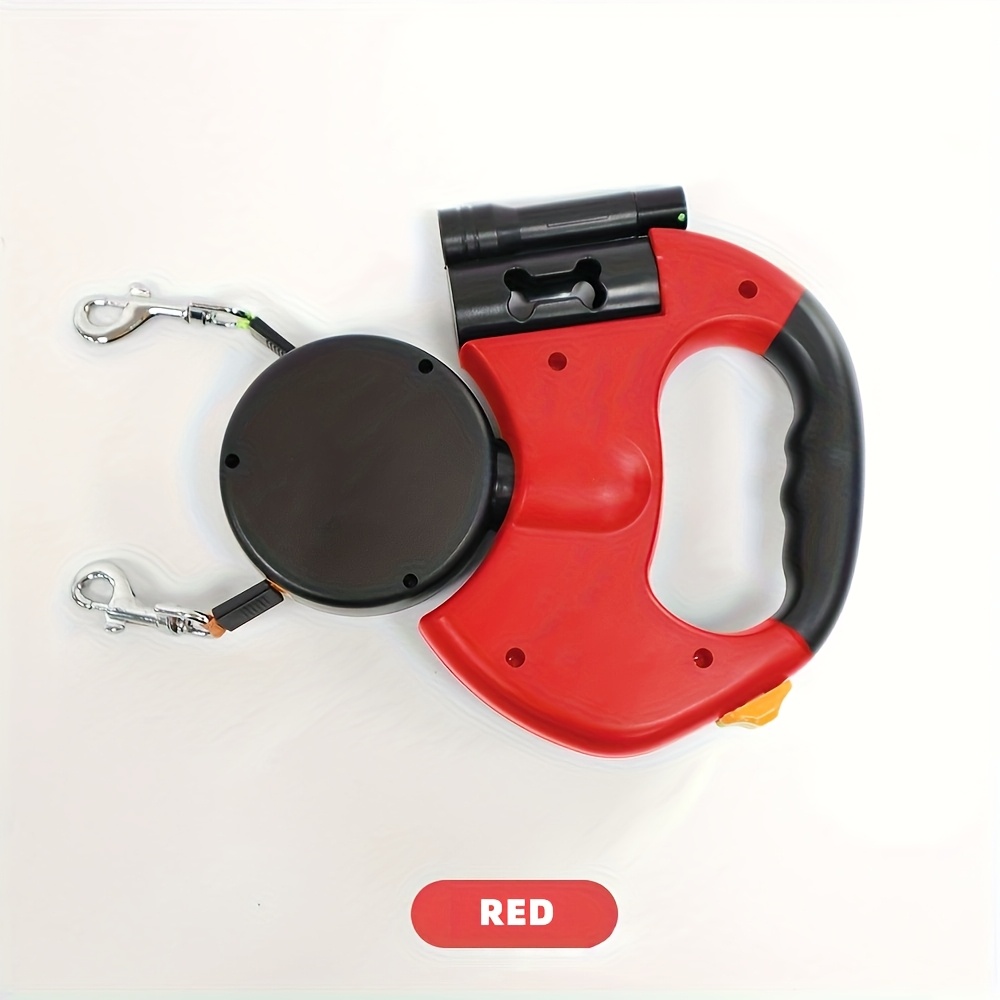 2-in-1 Retractable Dog Leash Image 3