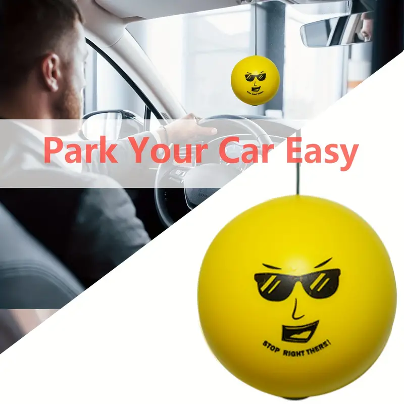 1/2/4/8pcs Garage Parking Aid Ball, Tennis Ball, Car Parking Guide