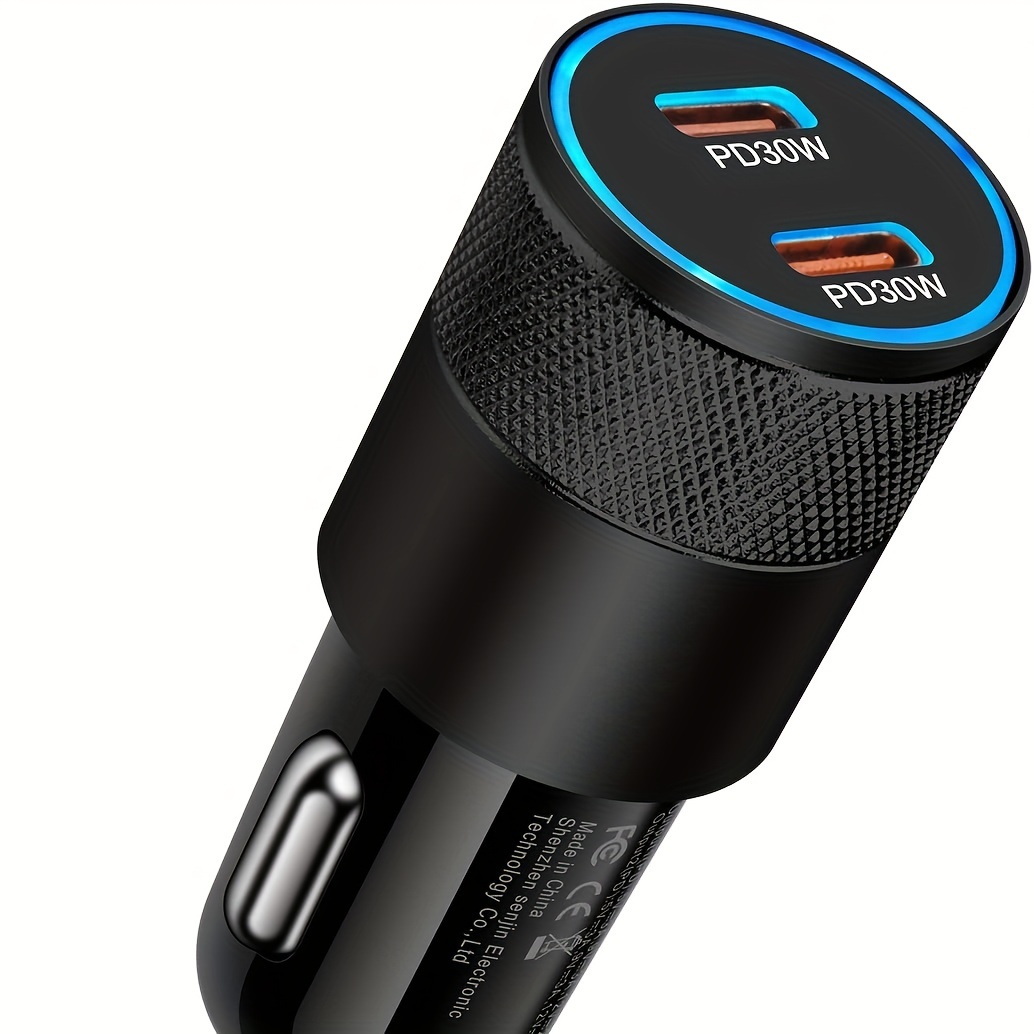 Image of New 60w Dual Pd Usb-c Fast Charger Type-c