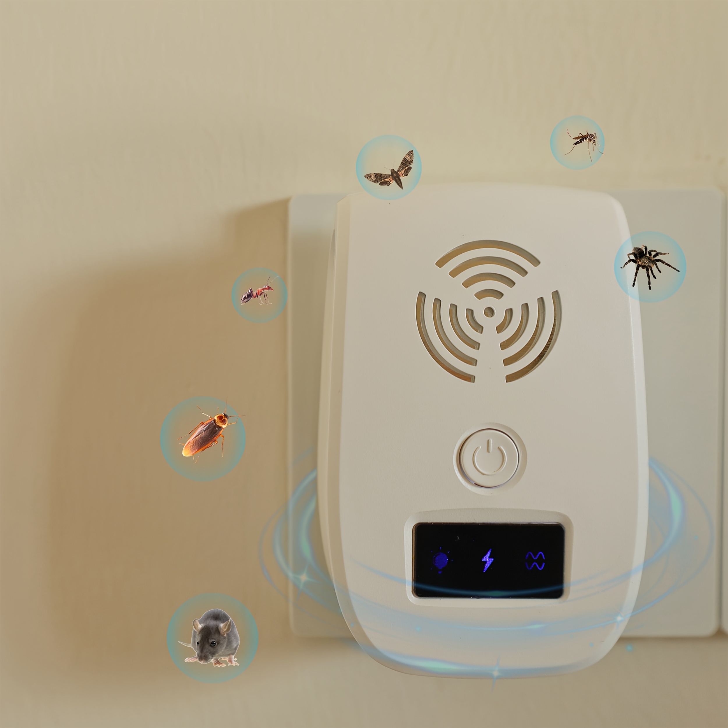 Aazon.co : Ultrasonic Pest Repeller, Electric Insect Repeller For