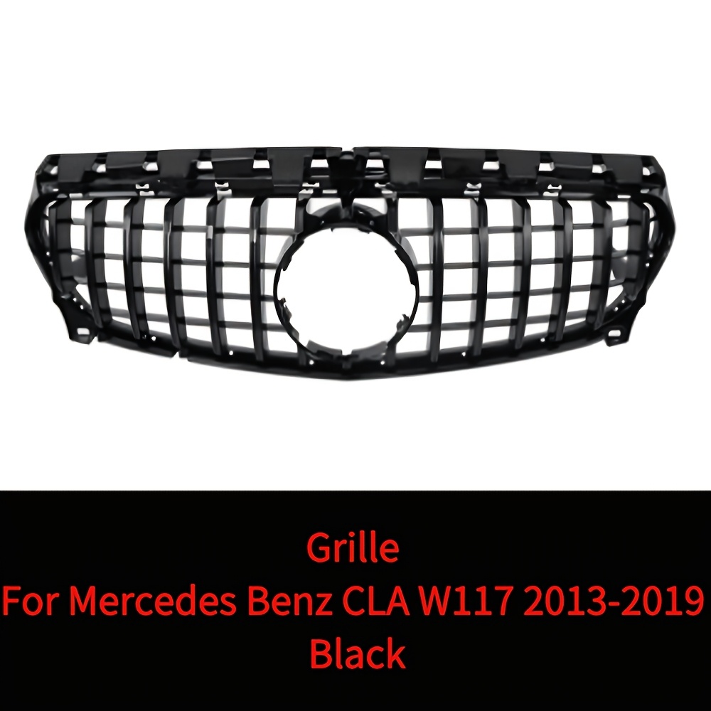 TEMU For C117 W117 2013- 2019 220 260 180 200 Inlet Mesh Front Grille Bumper Radiator Grill For