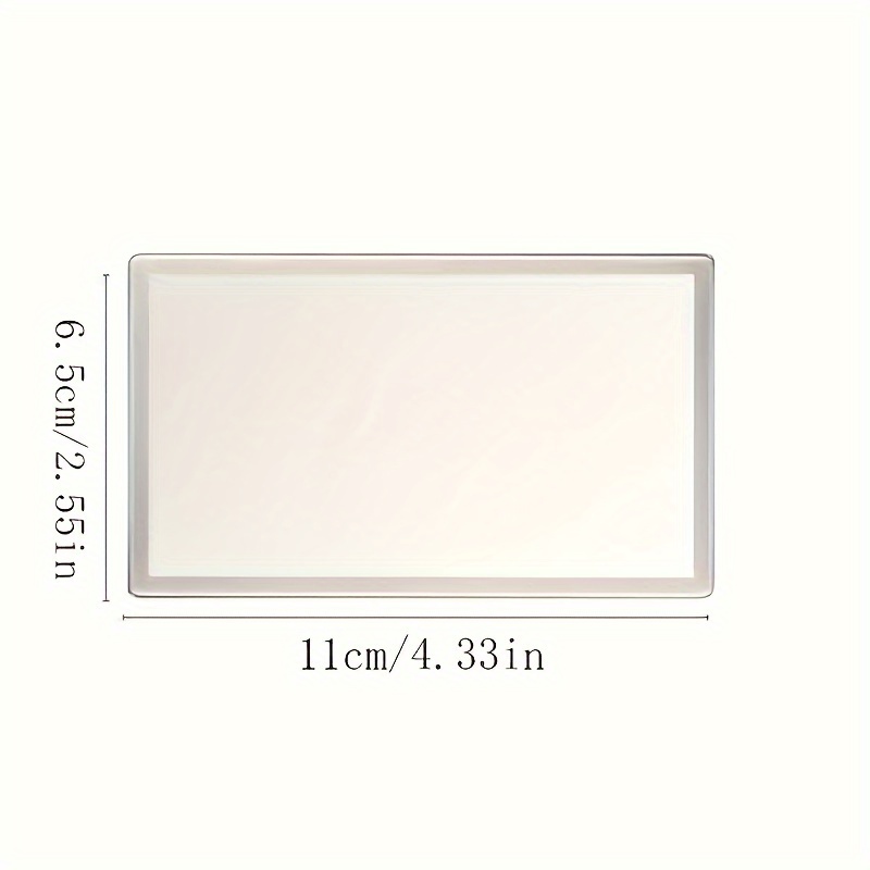 1pc Car Sun Visor Makeup Mirror, Automotive Sun Visor Auxiliary Rearview Mirror, Car Accessories