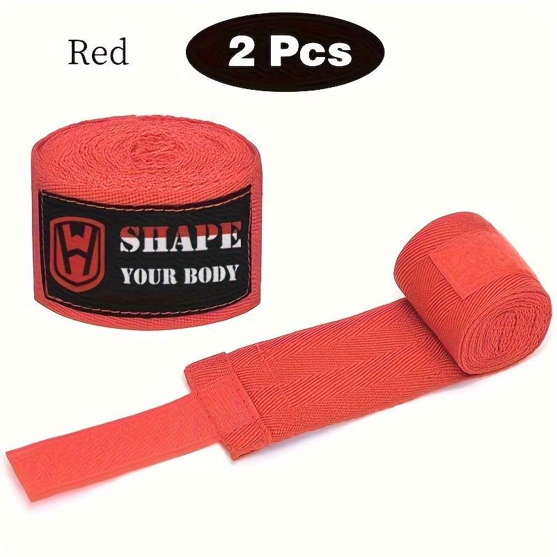 Hand Wraps for Boxing, Muay Thai, and Martial Arts Pair, Suitable  14 and Up