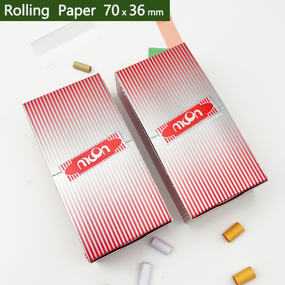 red cigarette paper 2500 sheets regular short