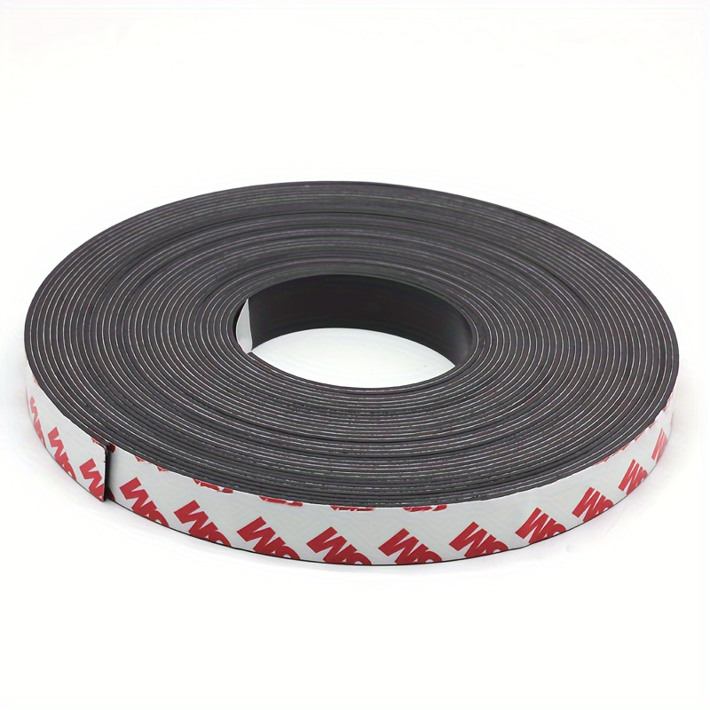 

10m Magnetic Tape Roll: Strong Self-adhesive Flexible Magnets For Hanging, Tool, Home - Suitable For Christmas, , Easter, Thanksgiving - U-polemag Brand