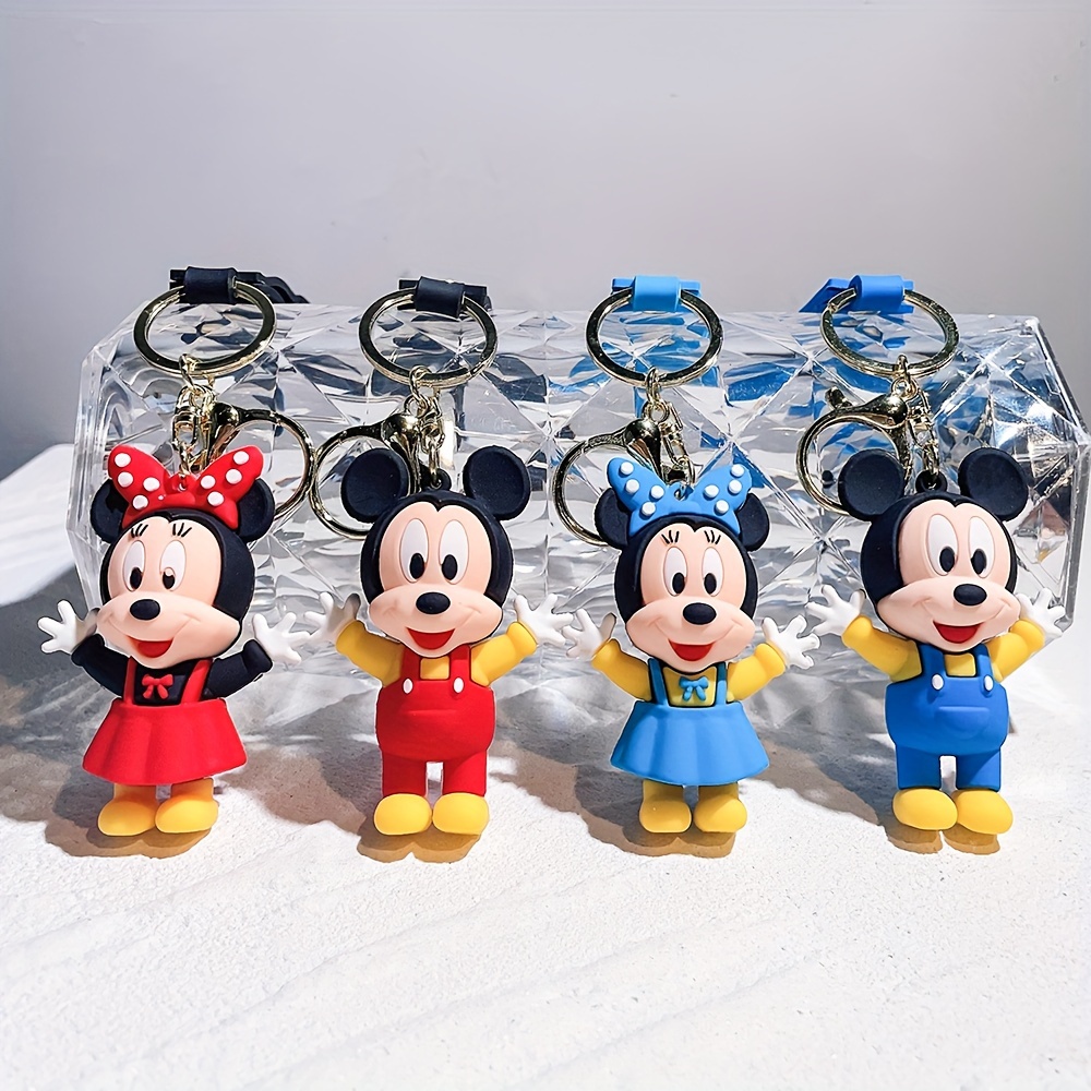 

Anime Mickey Keychain For Men, Cartoon Stitch Cute Keyring, Bag Hanging Decoration