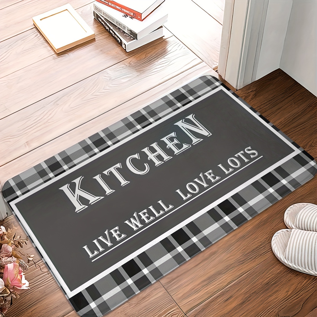 Kitchen Rugs and Mats Non Skid Washable, Absorbent Rug for Kitchen, La –  Modern Rugs and Decor