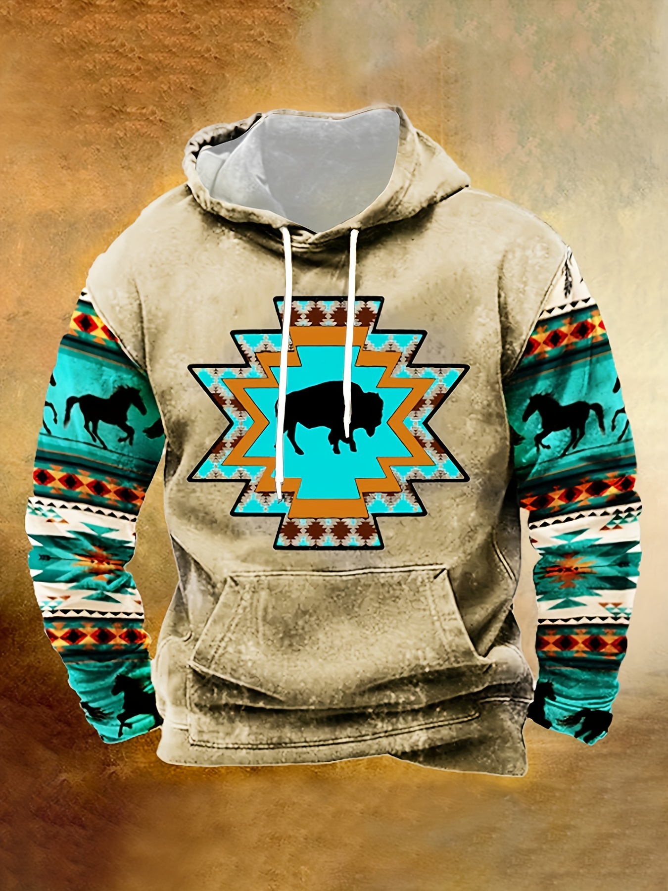 Mens animal hoodie online xxl