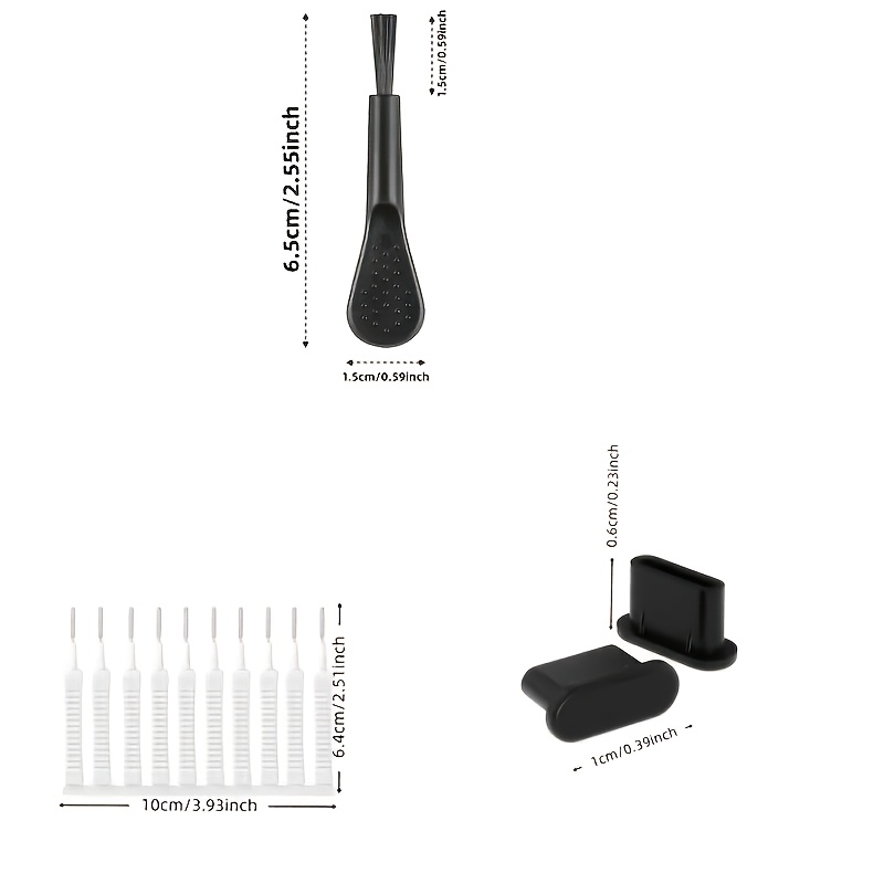 Multifunctional Compact Cleaning Tool Set for Phones