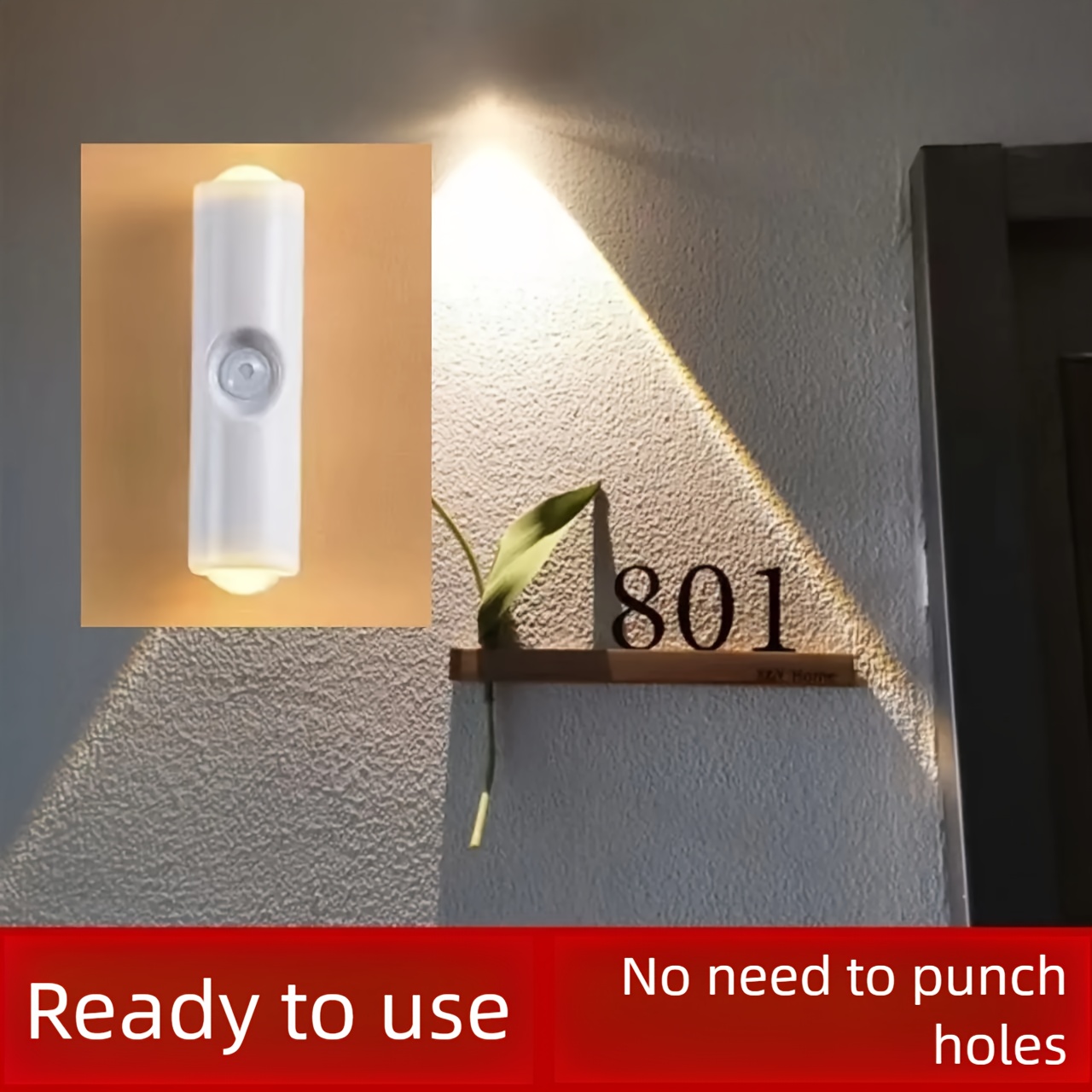 rechargeable rgb color changing led wall light with motion sensor magnetic base cat   usb powered under cabinet lighting for home office no wiring needed rechargeable wall light ambient lighting modern lighting durable plastic