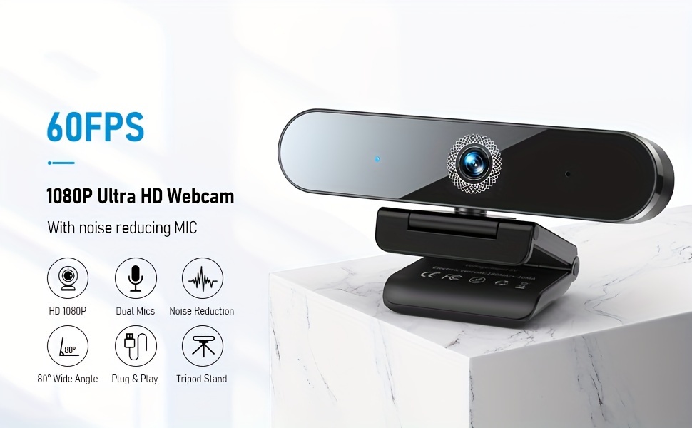 60fps Web Cam Full Hd 1080p Logitech StreamCam Premium Webcam For
