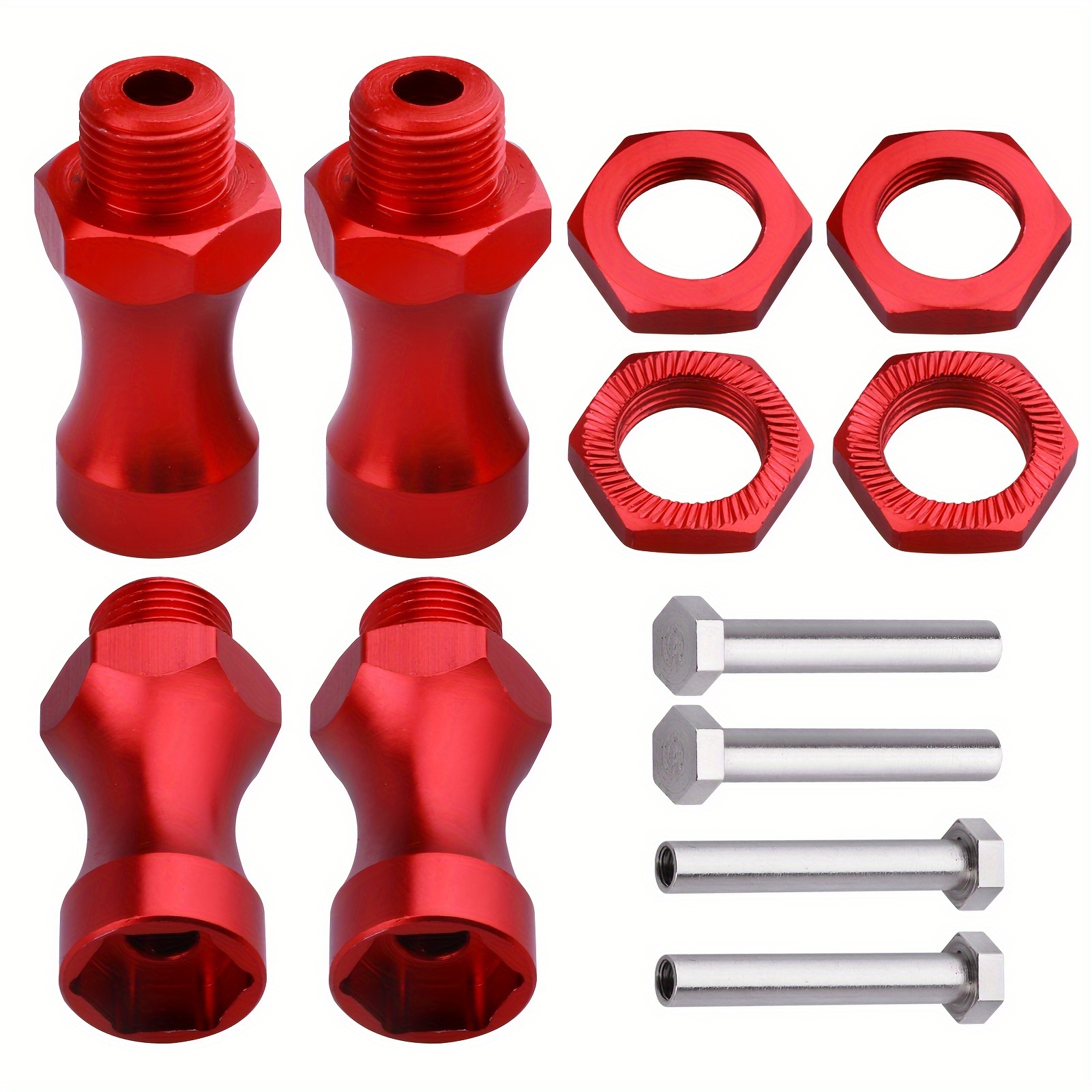 Cheap M17 17mm Aluminum Wheel Hex Hubs Adapter Nut with Pin for 1/8 RC
