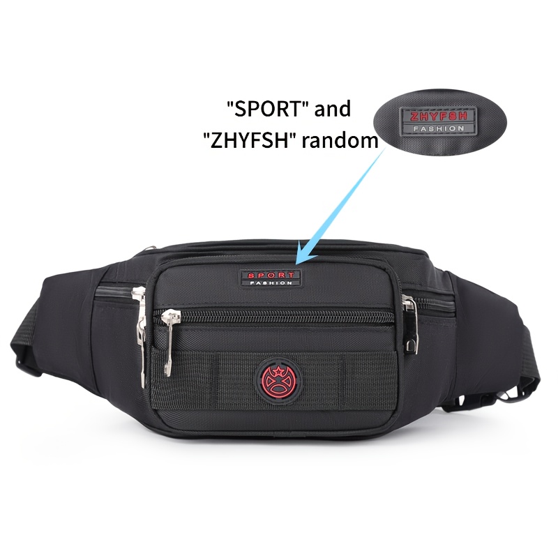 E-shop Große, stylische Bauchtaschen, Brusttaschen Umhängetaschen mit Mehrfachtaschen. Unisex-Design, ideal für Urlaubsreisen, Outdoor-Sport,