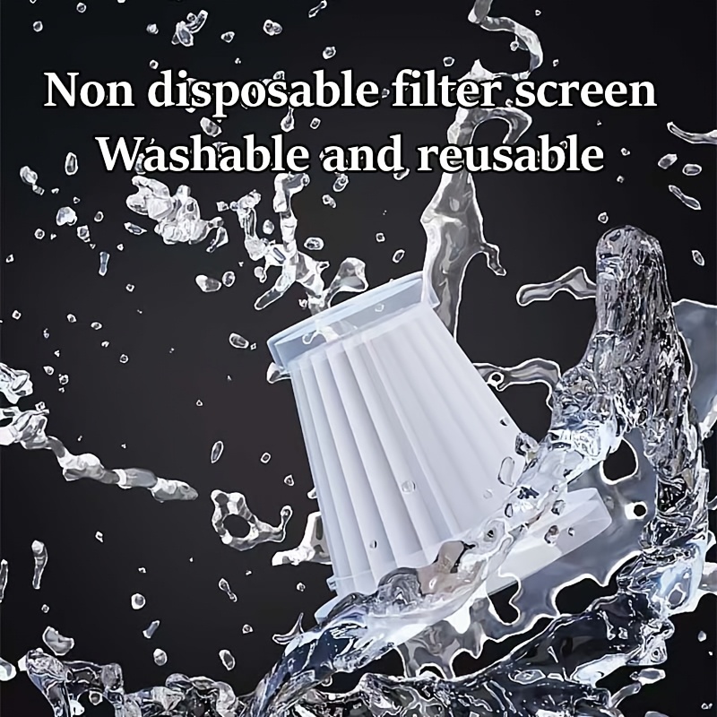 Aspiradora inalámbrica con tres funciones: succión, aspiración y soplado. Alta potencia, larga duración de batería, ideal para limpiar polvo, residuos y pelo de mascotas en casa o coche, incluye accesorios adicionales - Imagen 4