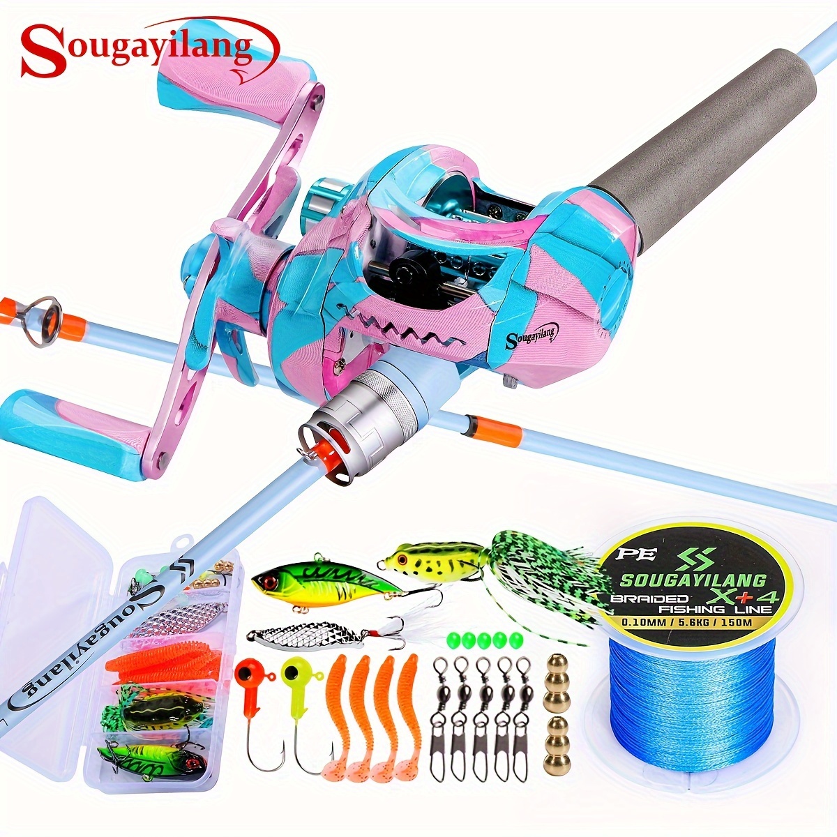baitcast rute rolle combo  - Temu Germany