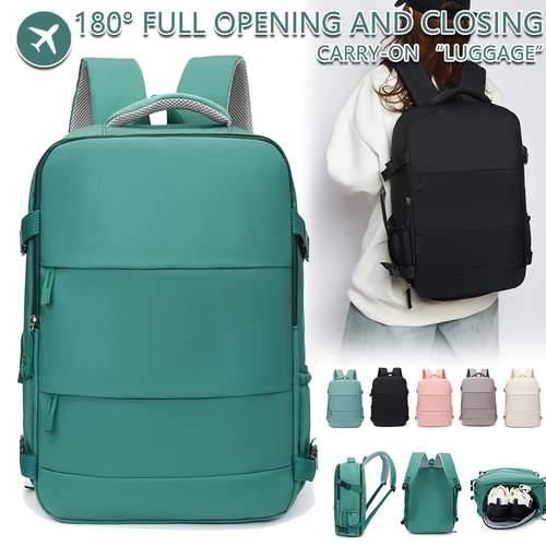 womens backpack ladies large capacity travel bag outdoor commuter bag fashion laptop bag briefcase carry on suitcase cabin bag the color of the robe is