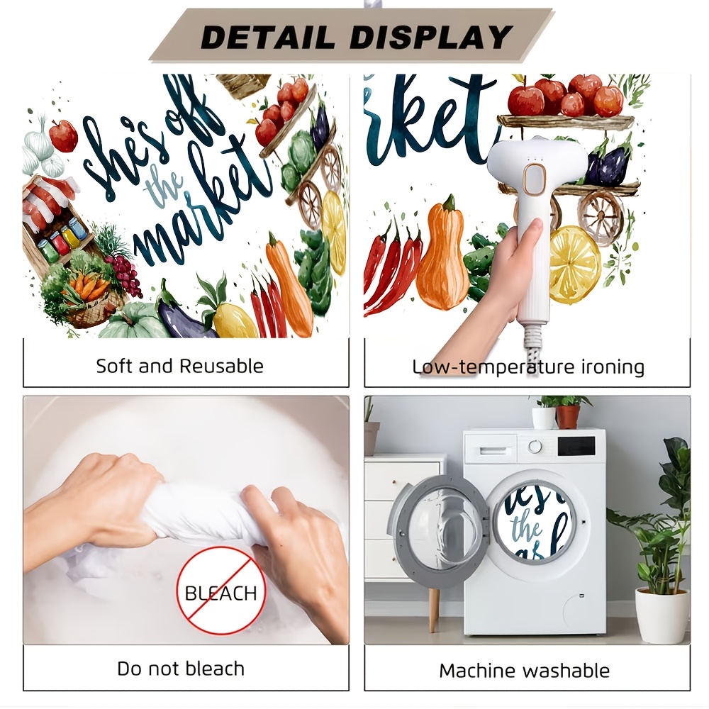 Photography Backdrop 2D Flat Printing Farmers Market Wedding Decor