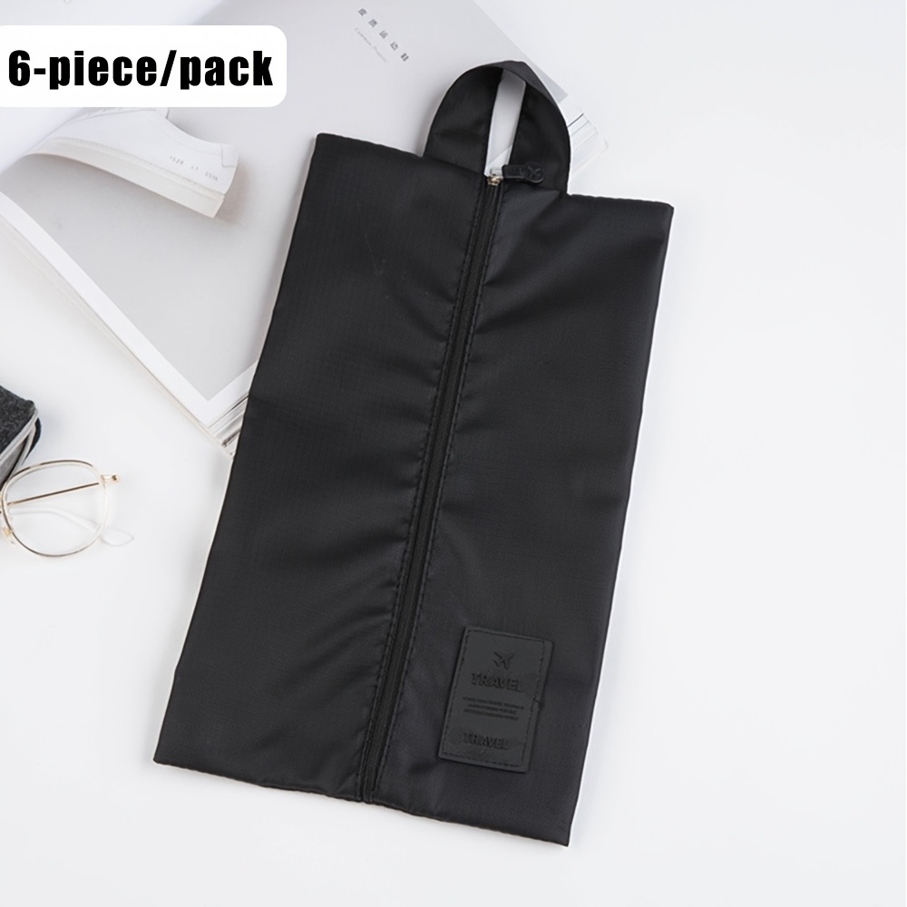 TEMU [travel Organizer] 2pcs/6pcs Shoe Bags For Travel, Travel Shoe Bags For Packing, Portable Travel Shoe Storage