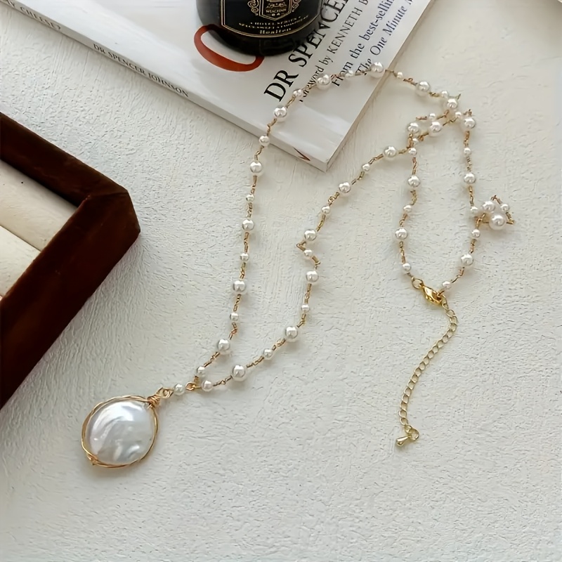Women's Baroque Necklace for Sweater Chains
