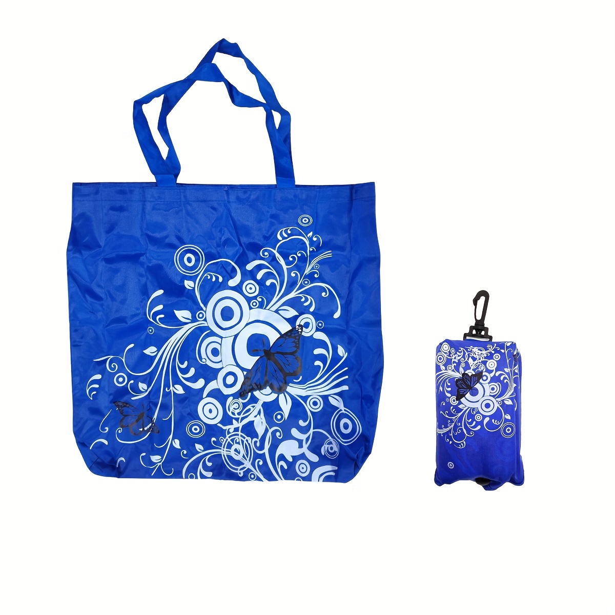 Image of 1pc Hand-held Shopping Bag Foldable Portable Shopping Bag Supermarket Shopping Bag Shopping Bag Large Capacity Storage Bag Handbag