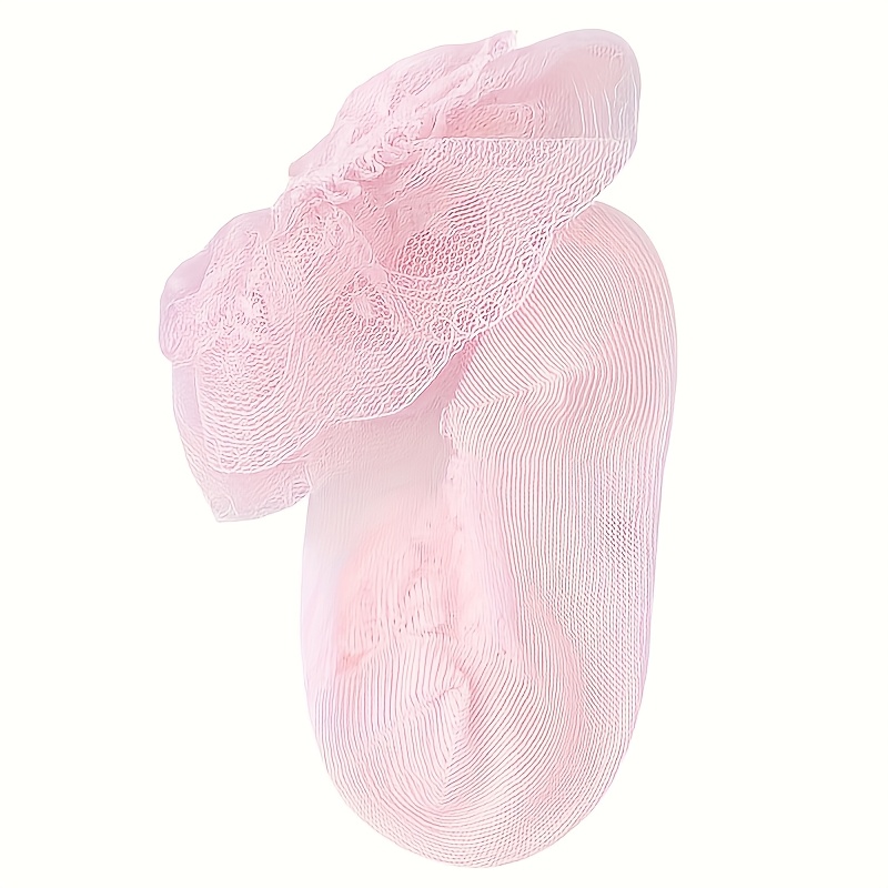 Een paar lichtgewicht, ademende, met kant afgewerkt