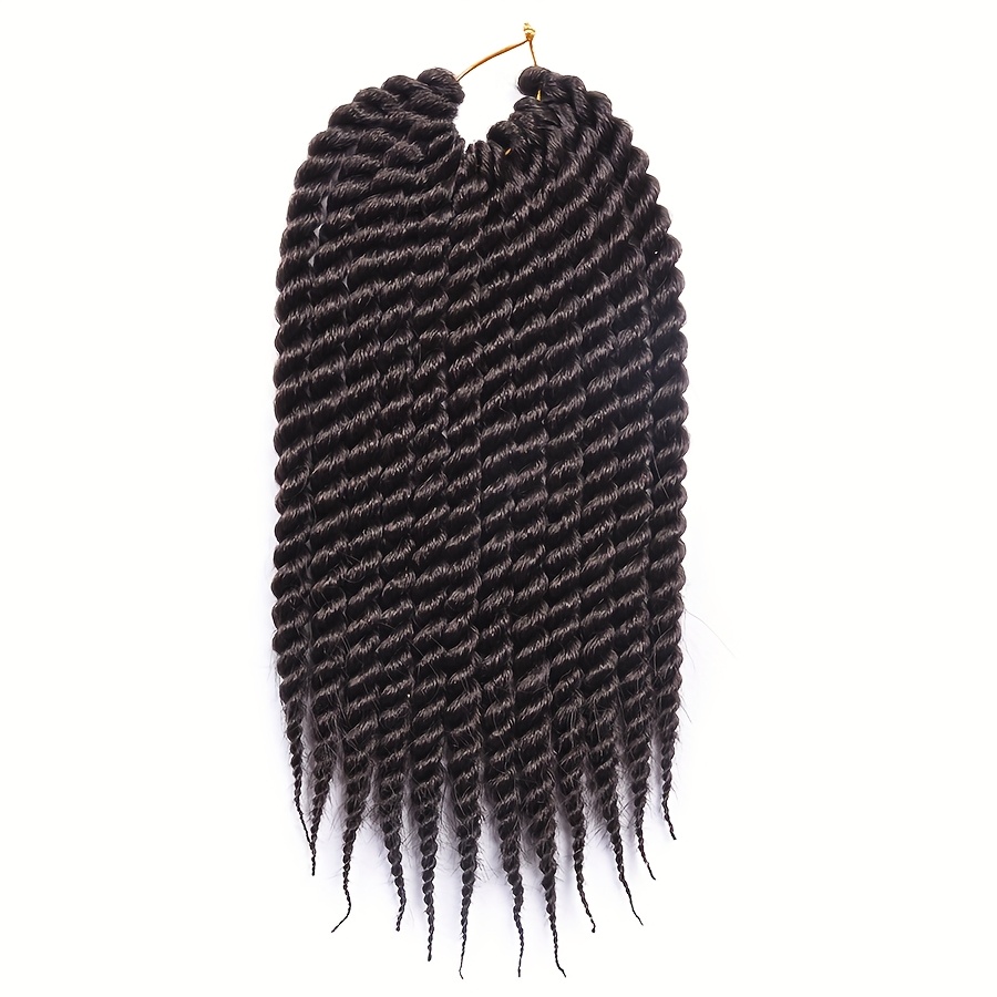 TEMU Twist Crochet Hair 1 Pack 12 Inch Braids Braiding Hair Extensions, 12strands