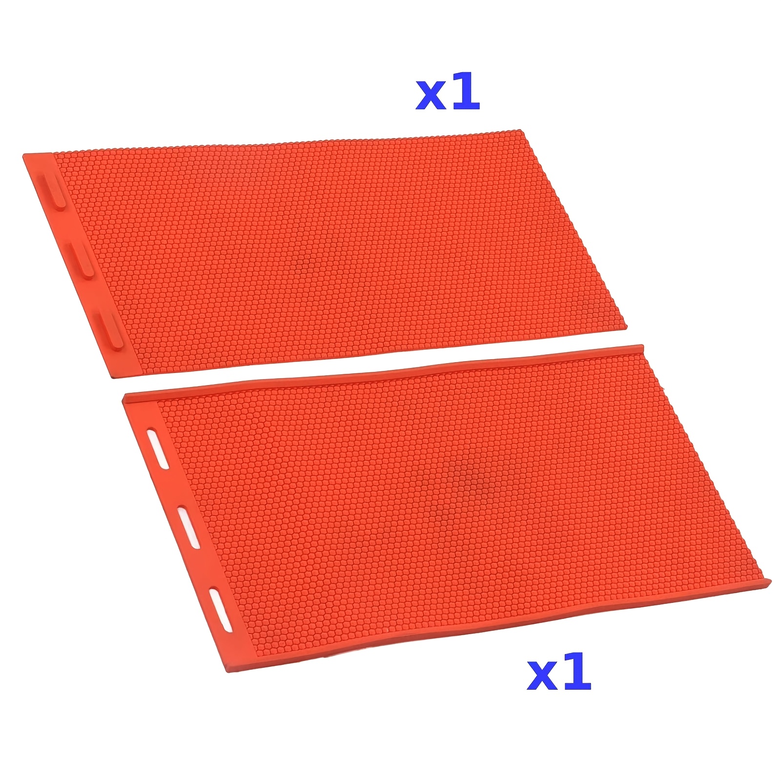 TEMU 2pcs Beekeeping Silicone Foundation Mold 5.4mm Hive Environment Beekeeping Supplies