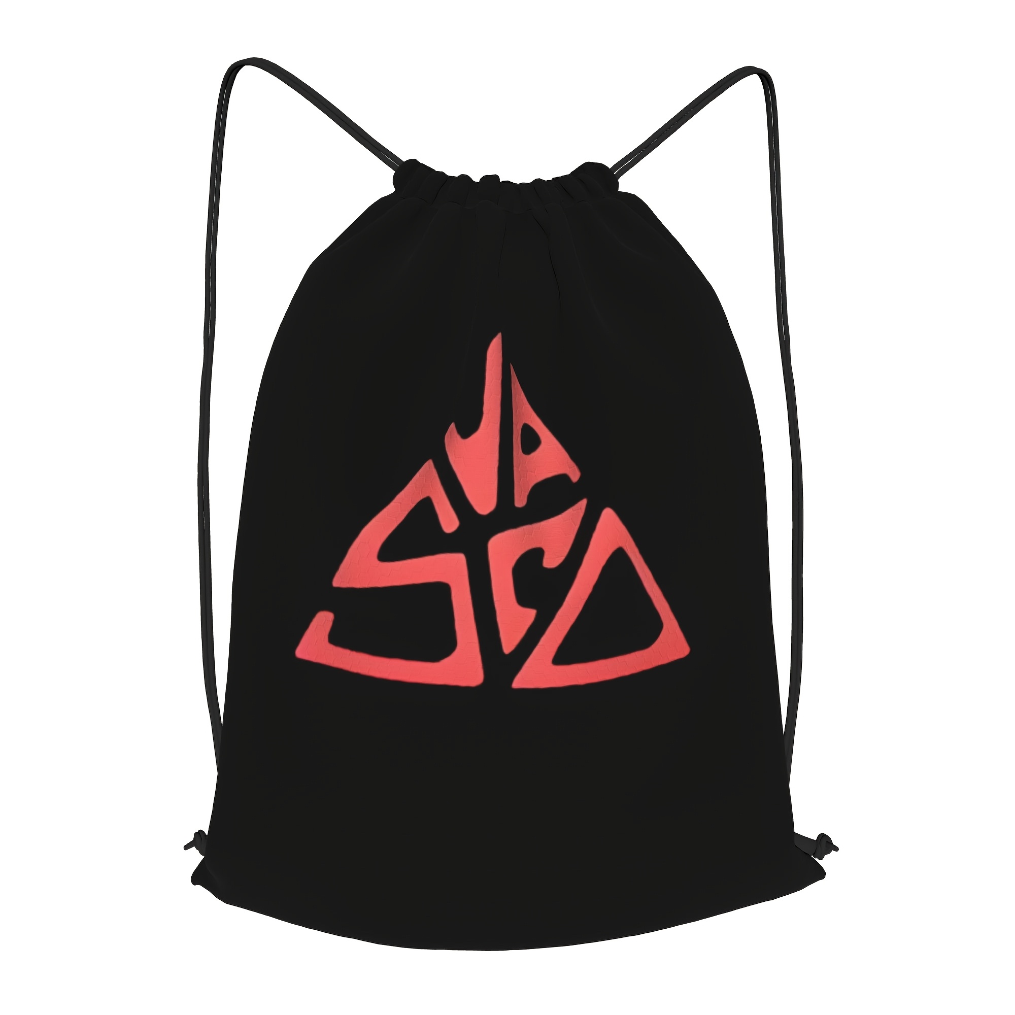 TEMU 2d Flat 1pc Drawstring Cinch Bag, Rossi Fashion Drawstring Backpack, Easy To Pack In A Suitcase, A Versatile Item For Busy Days Or Spontaneous