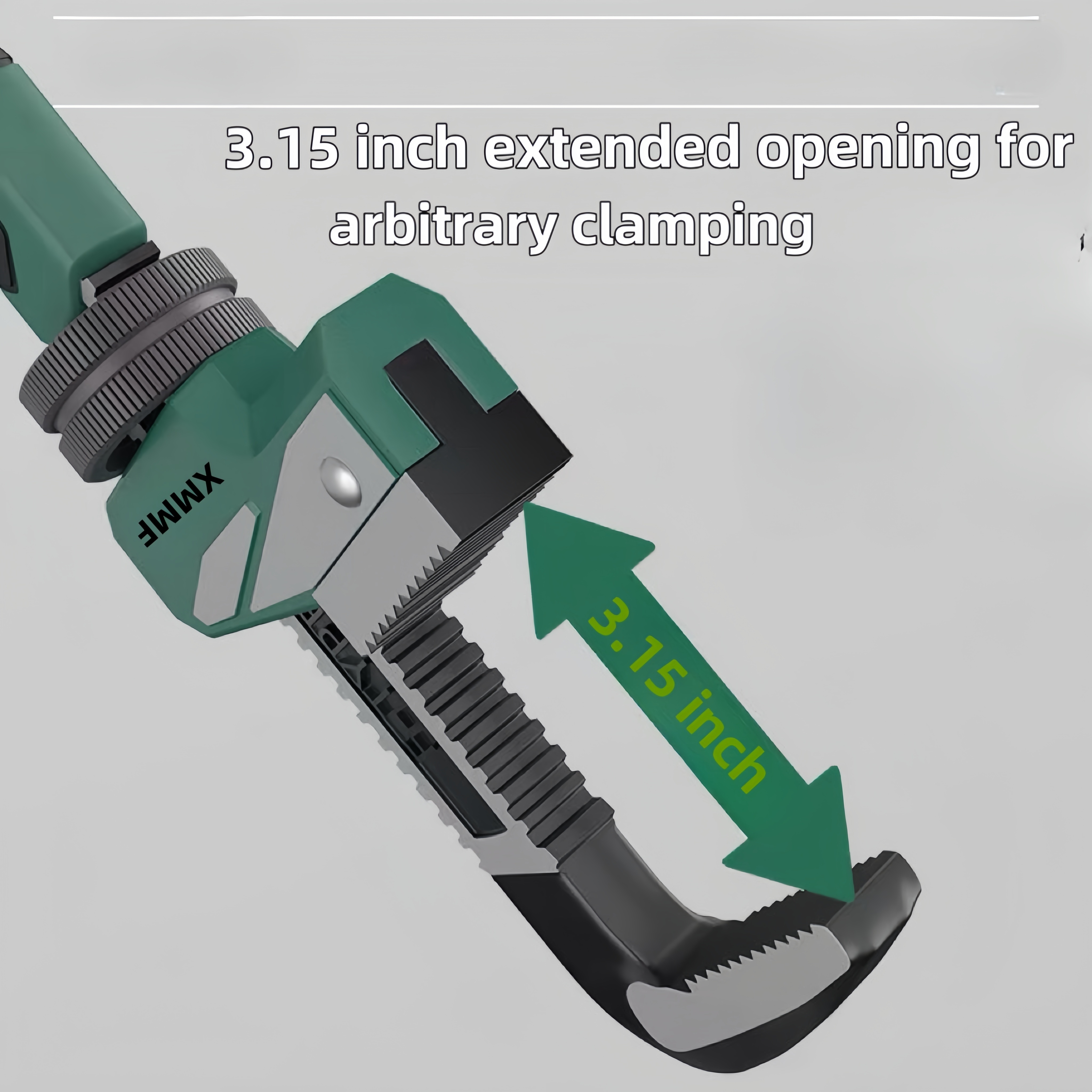 pipe wrench universal   plumbing wrench right angle large opening anti     cast chrome vanadium steel   hardness for   construction Product details 2