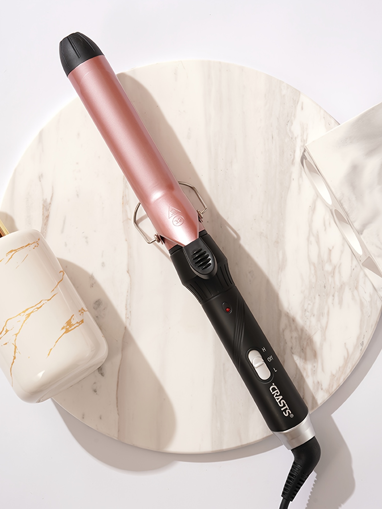  32mm hair curling wand unisex adult 220v type c plug 63w powerful styling tool no battery needed for and bangs hair details 0