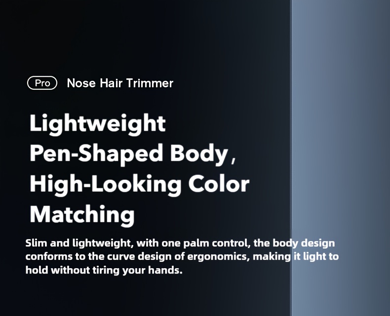 rechargeable electric nose hair trimmer for men and women a magical tool for cutting nasal hair Product details 4