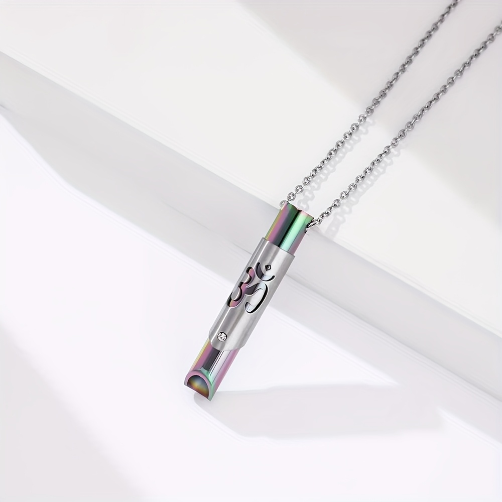 Mindfulness Deep Breathing Necklace, Unique Gift for All