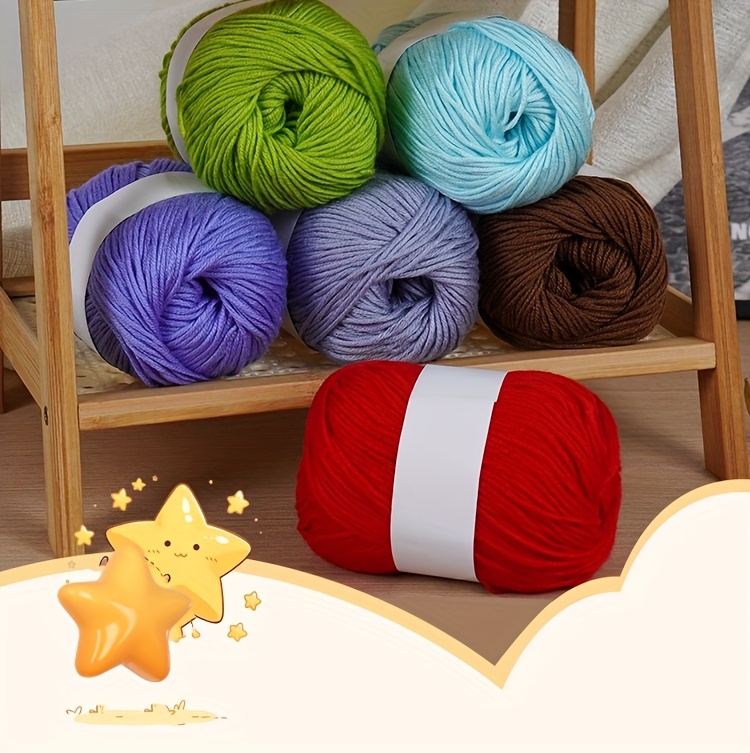 10pcs   blend yarn   friendly wool cashmere for knitting and crochet ideal for sweaters scarves hats assorted colors details 1