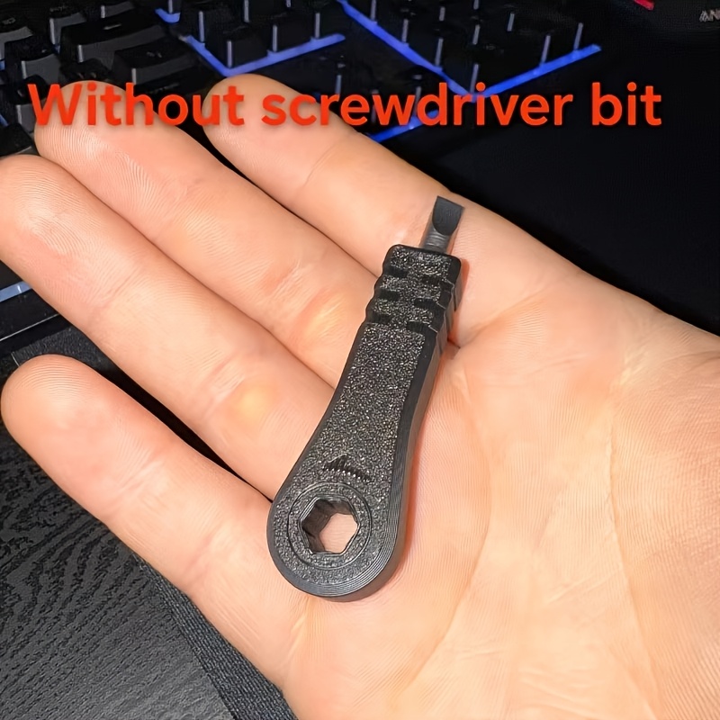 3d Printed Mini Edc Pocket Ratchet Screwdriver. A Practical Hand Tool And A Satisfying Stress-relief Toy. An Gift For Tool Enthusiasts And Edc () Lovers