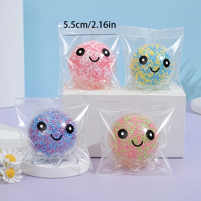 5pcs Cute Octopus-Shaped Squishy Relax Balls