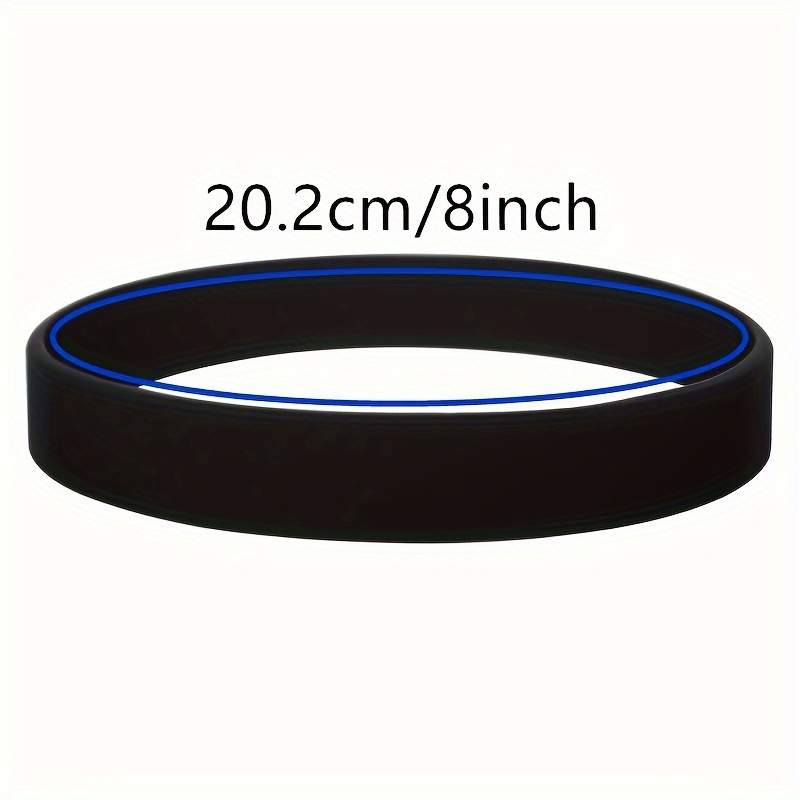 3pcs Motivational Inspirational Quotes Silicone Wristbands, Gift