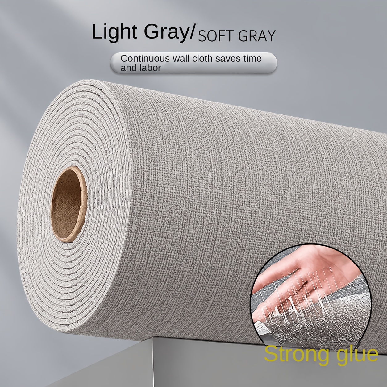 TEMU 1 Roll 19.7 × 196.9in High-quality Extra-thick Insulating And Thermal Insulation Anti-collision Wall Sticker, Extra-thick Indoor Insulation And