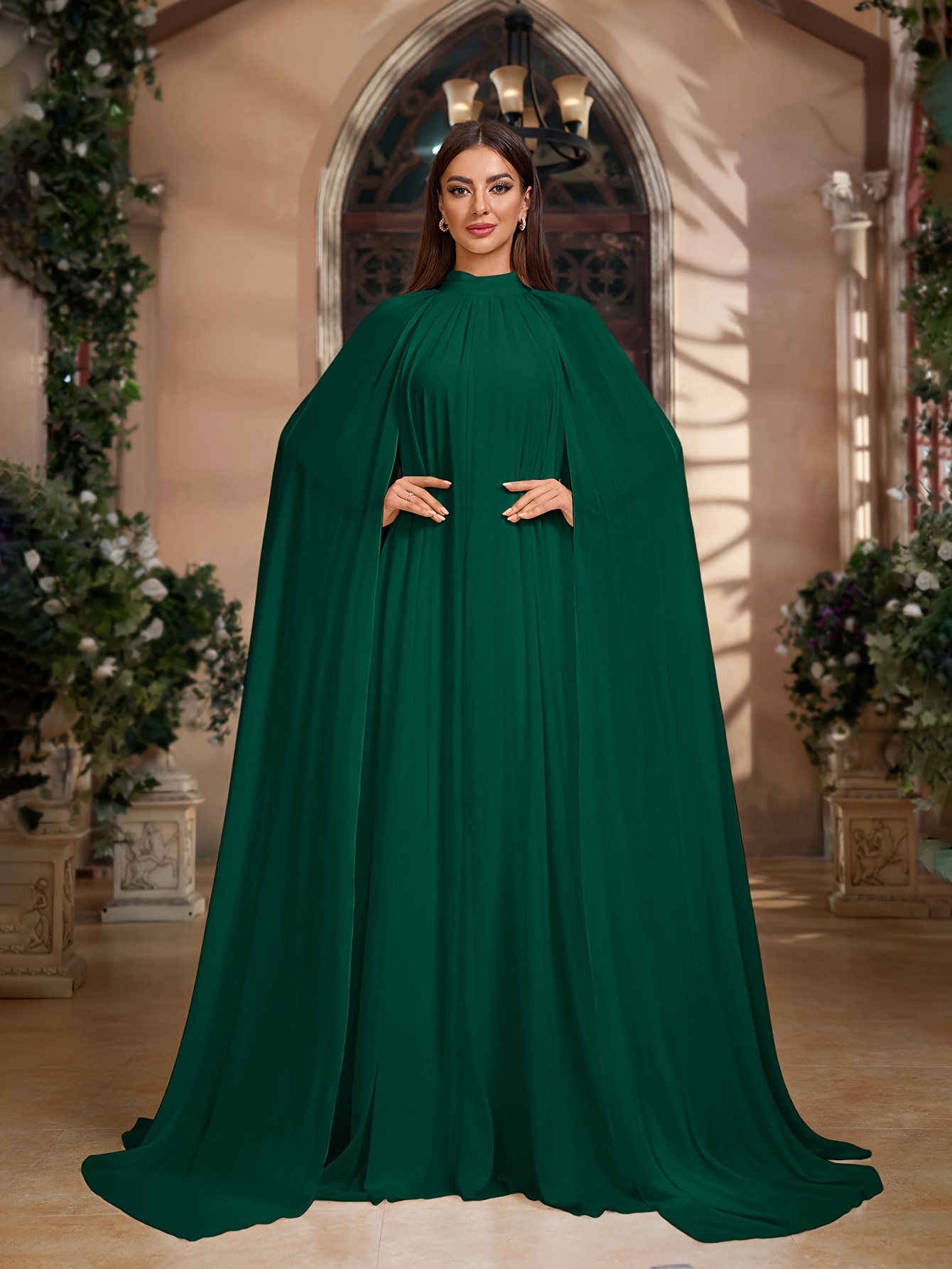 cape dress sold on Temu United States
